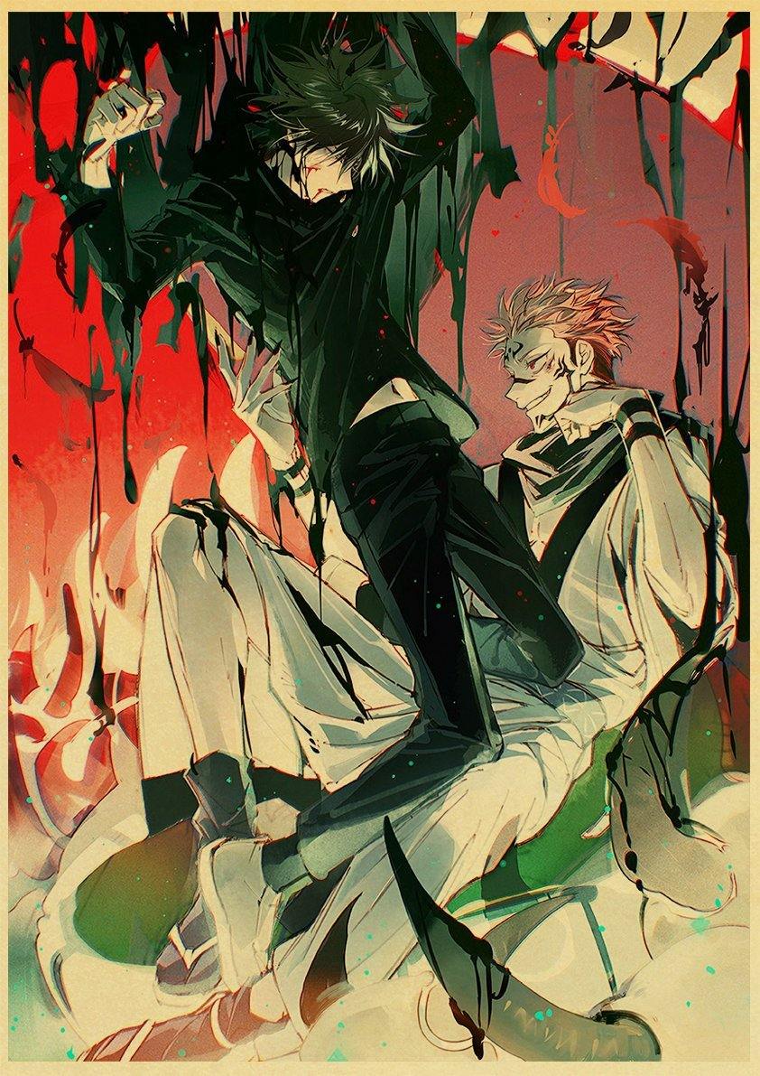 Posters Jujutsu Kaisen (Variants Available) 42*30 cm - House Of Fandom