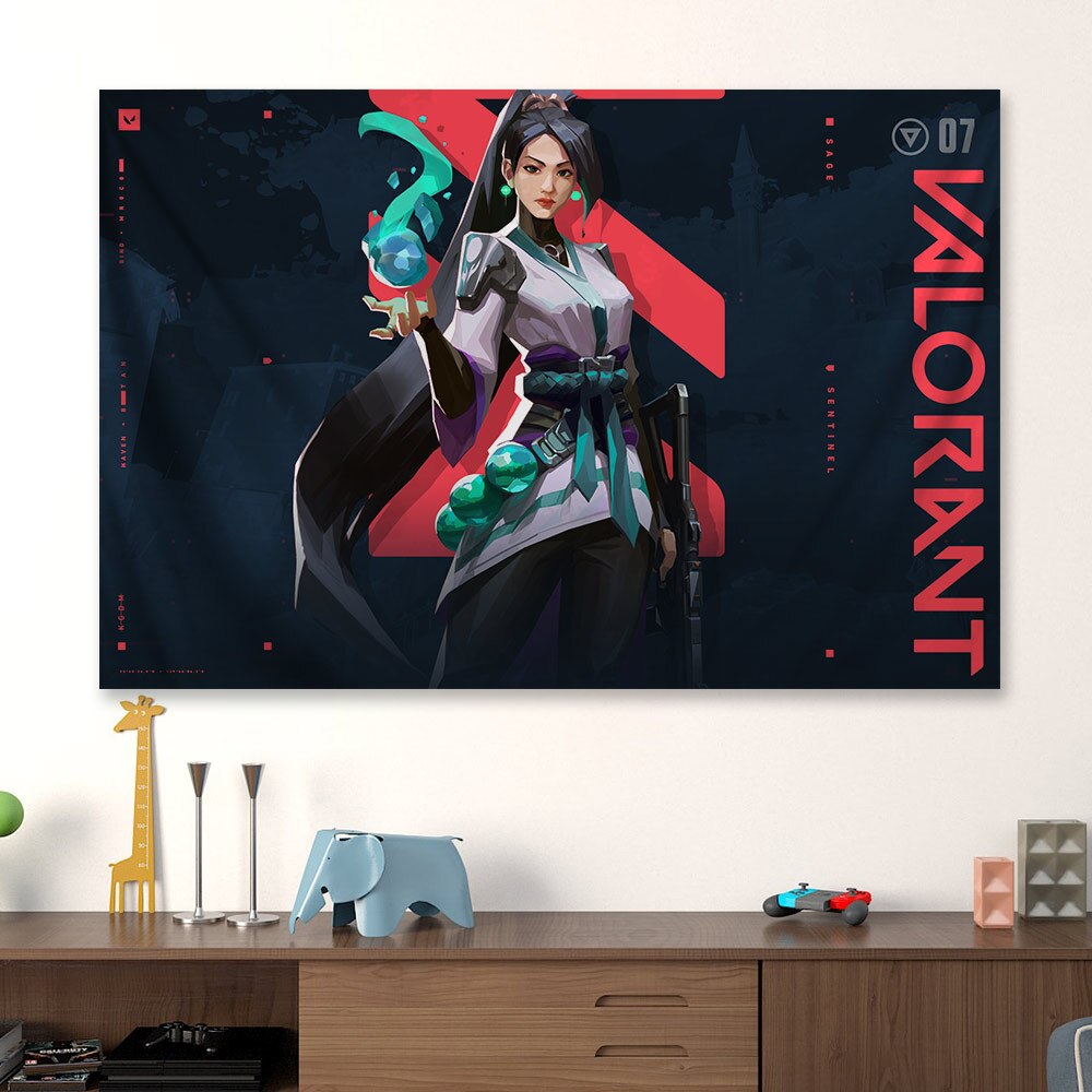 Posters Valorant Dark (Variants & Sizes Available)