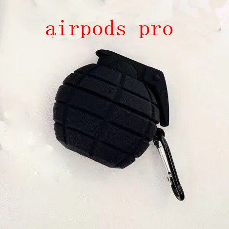 3D Military Bomb Shape Protective case for Airpods 1/2/Pro