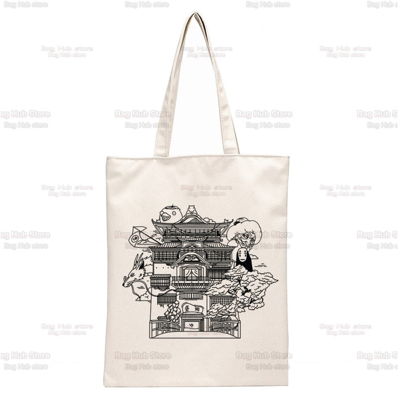 Spirited Away Eco-friendly Carry Bags Studio Ghibli (Variants Available)