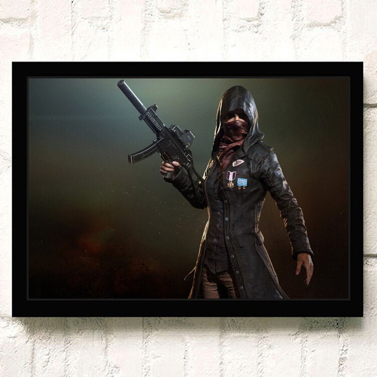 Canvas Painting Collection 4 PUBG