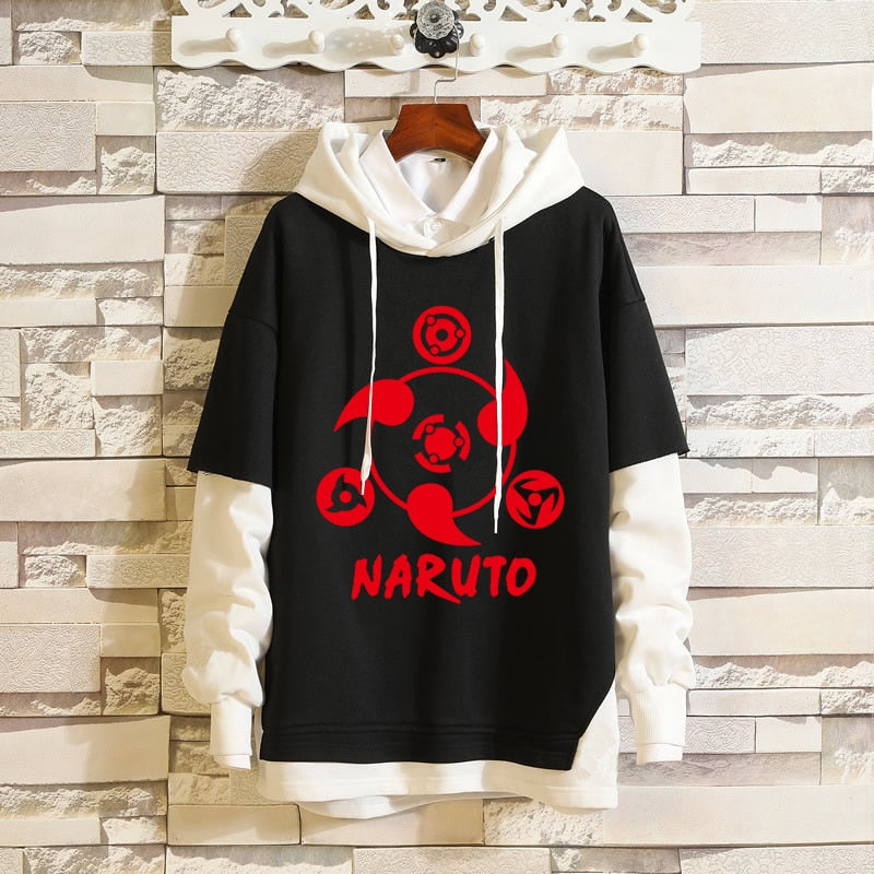 Black White Denim Hoodies/Jackets Collection 2 Naruto/Boruto (Variants Available) - House Of Fandom