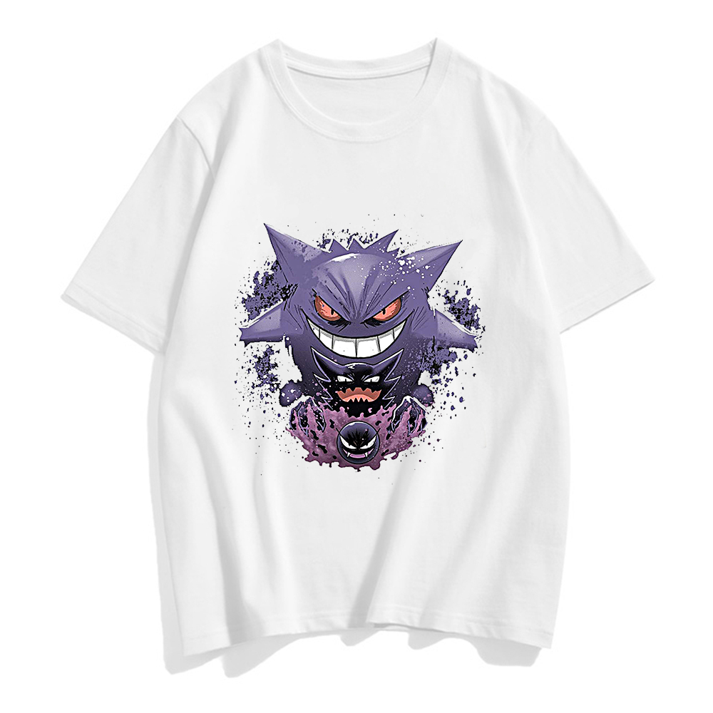 White Graphic T-shirts Set-2 Pokemon (Variants Available) - House Of Fandom