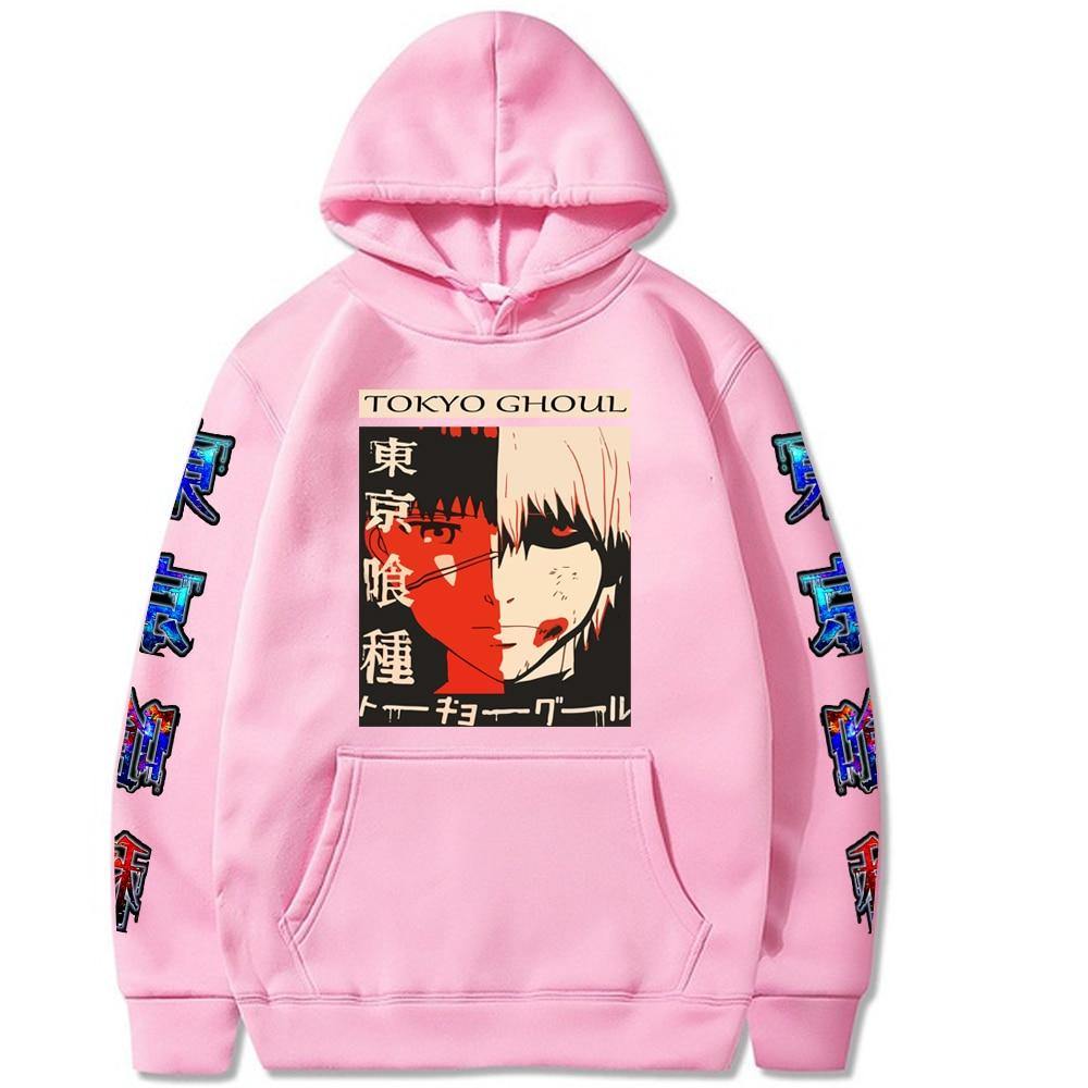 Kaneki Ken Printed Hoodie Tokyo Ghoul (Colors Available) - House Of Fandom