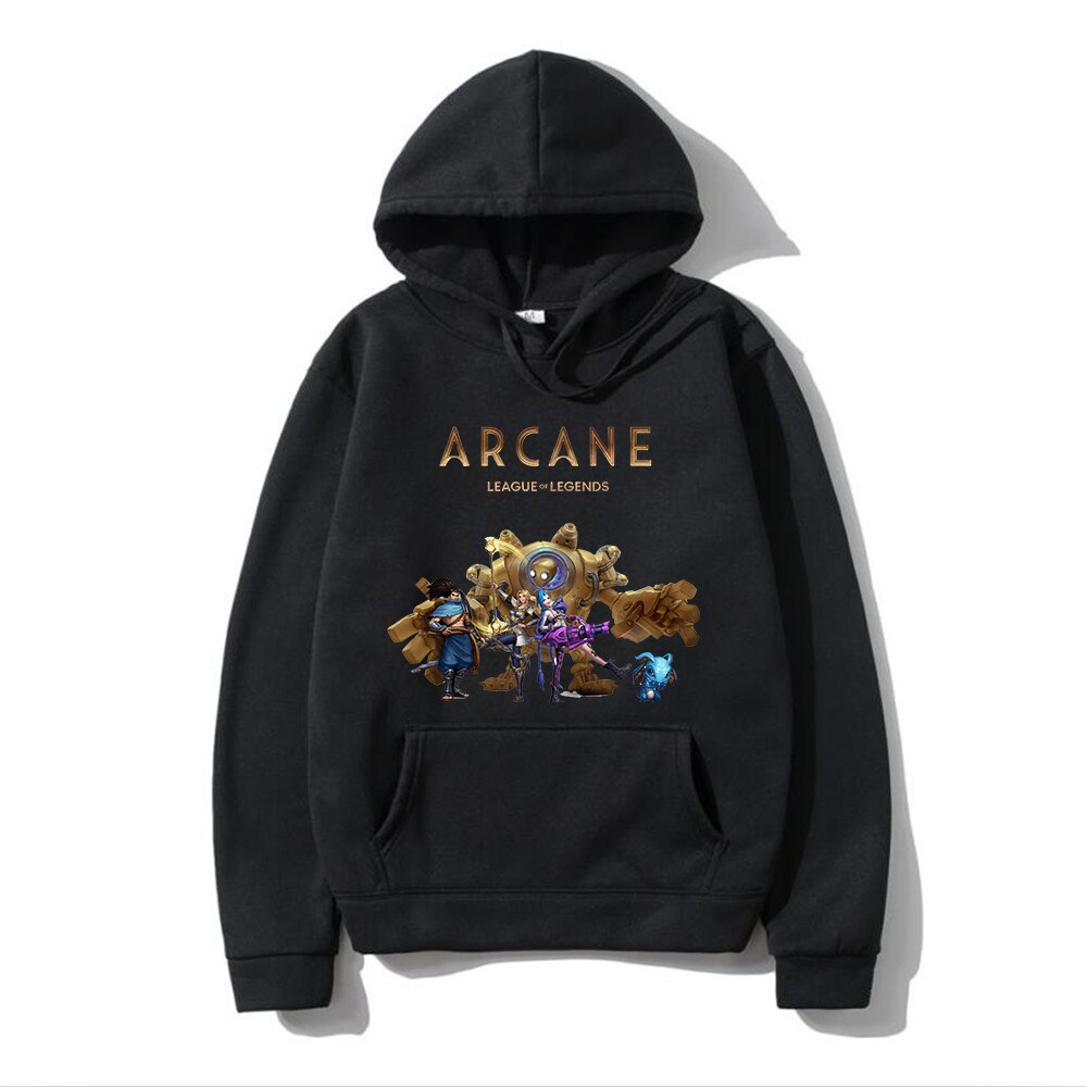 Hoodies League Of Legends Arcane Collection- 4 (Variants and Colors Available)