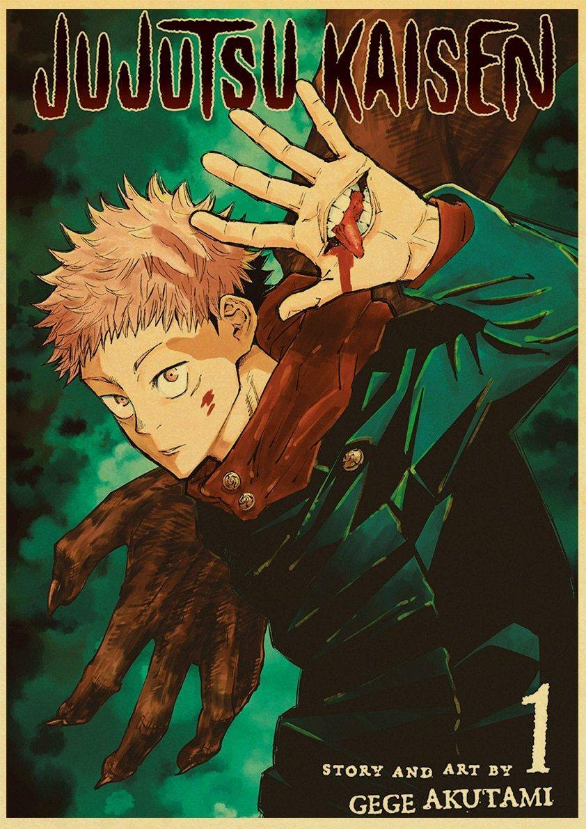 Posters Jujutsu Kaisen (Variants Available) 42*30 cm - House Of Fandom