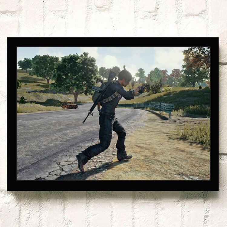 Canvas Painting Collection 4 PUBG