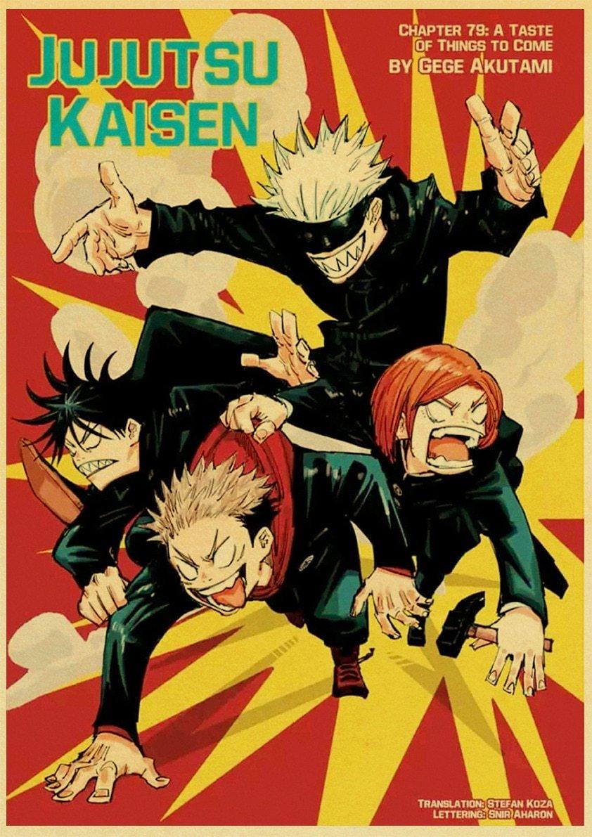 Posters Jujutsu Kaisen (Variants Available) 30*21cm - House Of Fandom