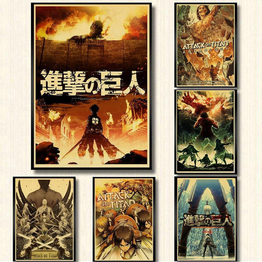 Posters 30X21cm Attack on Titan (Variants Available) - House Of Fandom