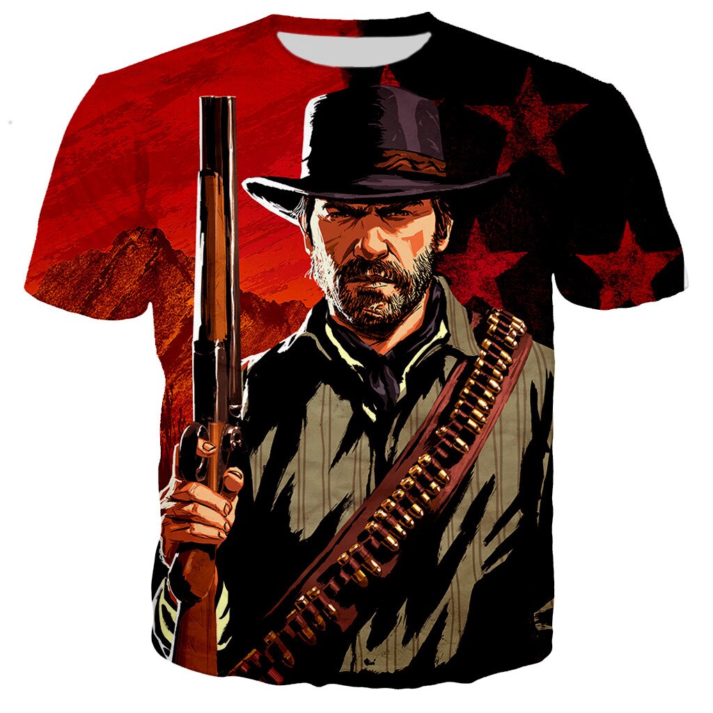 T-shirts collection red dead redemption (Variants available)
