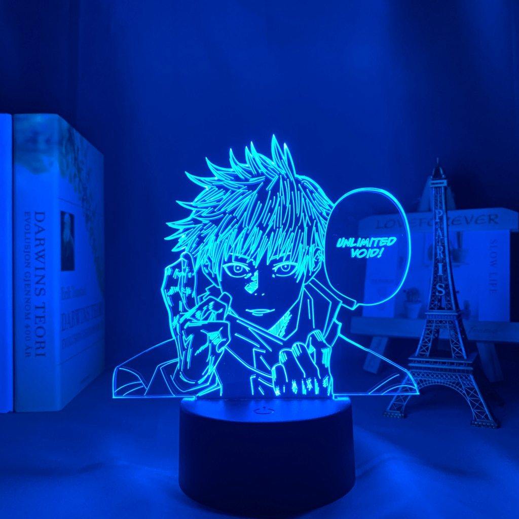 Gojo Satoru Infinite Void Night Lamp Jujutsu Kaisen - House Of Fandom