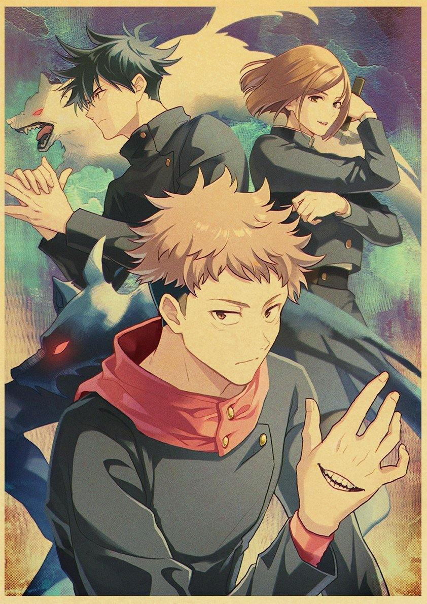 Posters Jujutsu Kaisen (Variants Available) 42*30 cm - House Of Fandom