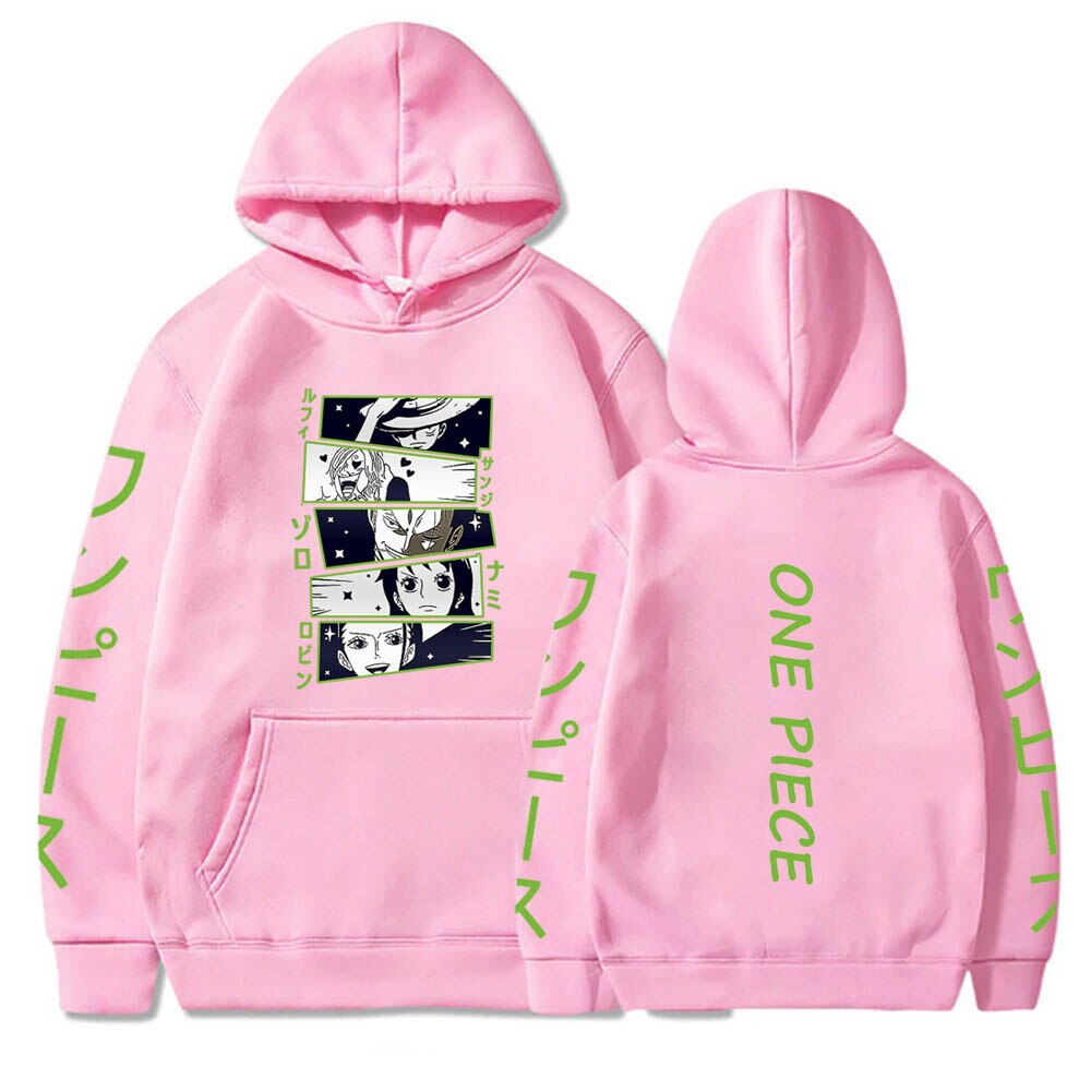 Characters Hoodie One Piece  (Colors Available) - House Of Fandom