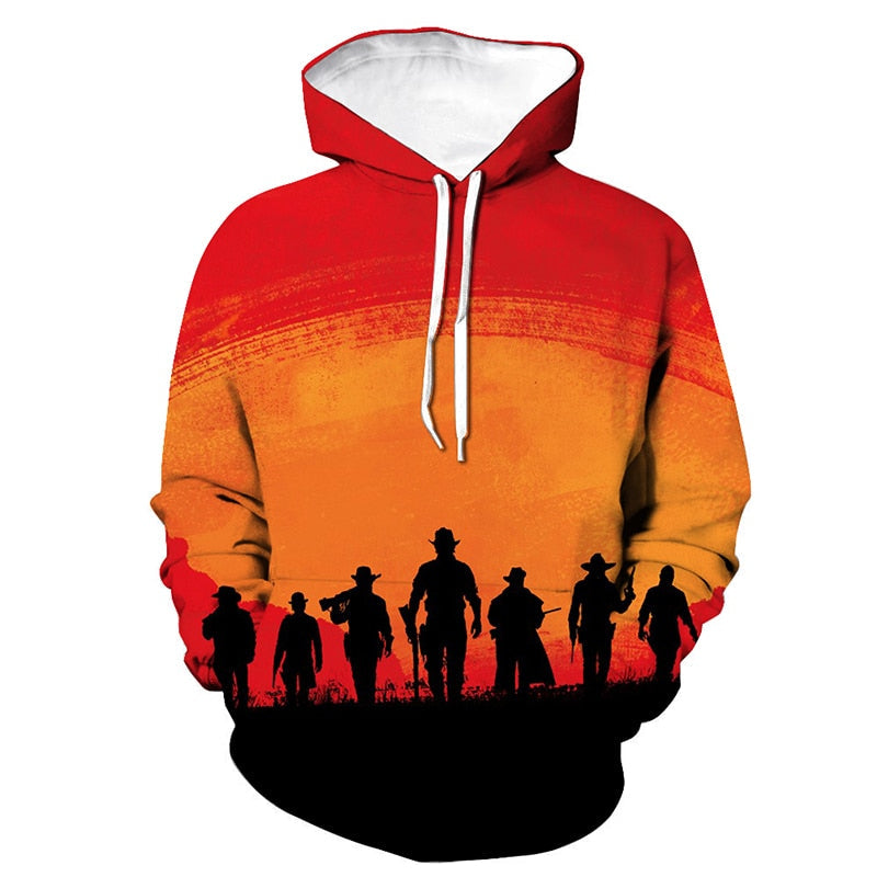 HOODIES RED DEAD REDEMPTION II COLLECTION 2 (VARIANTS AVAILABLE)
