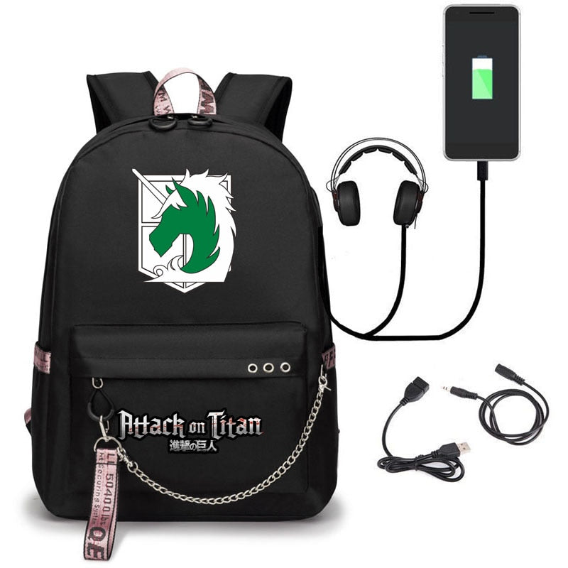 Laptop/School Backpack Attack On Titan (Variants Available) - House Of Fandom