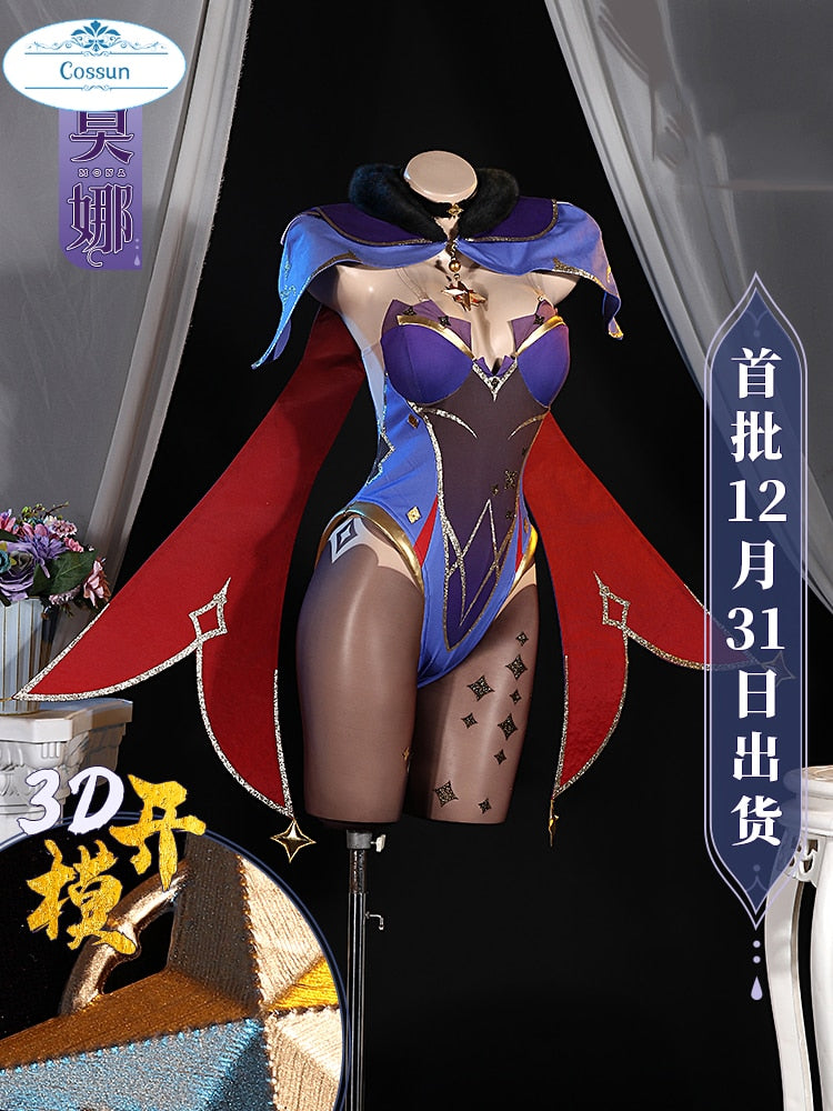 Mondstadt Mona Cosplay Costume Genshin Impact - House Of Fandom