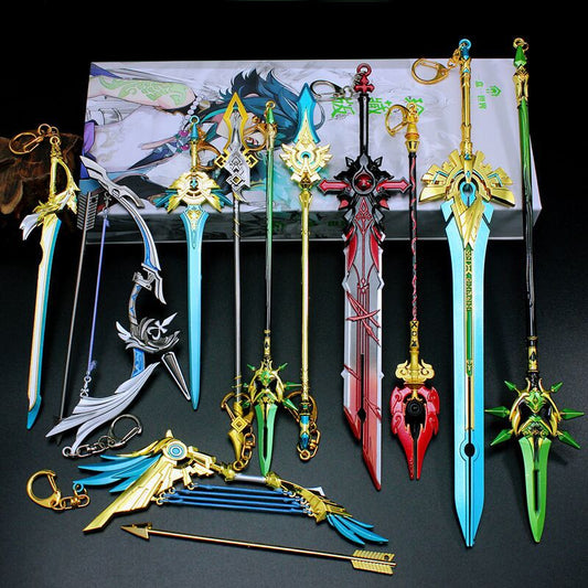 Character Weapon Keychains Genshin Impact (Variants Available) - House Of Fandom