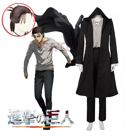 Eren Yeager Overcoat Cosplay Final Season Attack On Titan - House Of Fandom