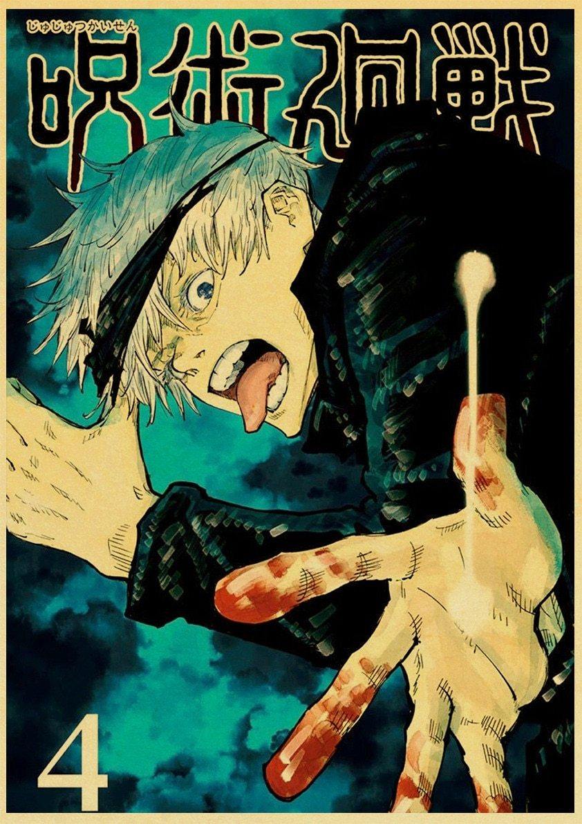 Posters Jujutsu Kaisen (Variants Available) 42*30 cm - House Of Fandom