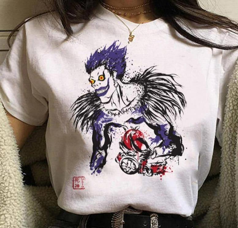 L Light and Ryuk Tees Death Note (Variants Available) - House Of Fandom