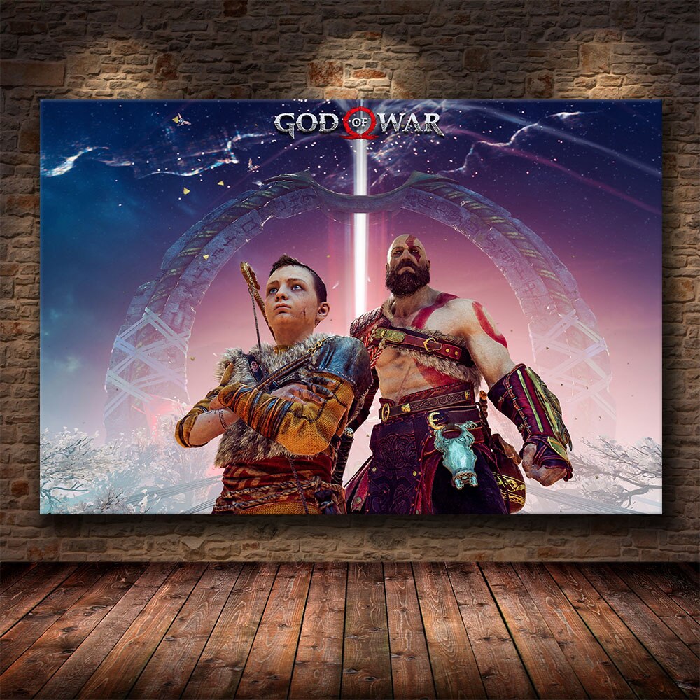 Canvas Painting God of War Collection-4 (Variants Available)