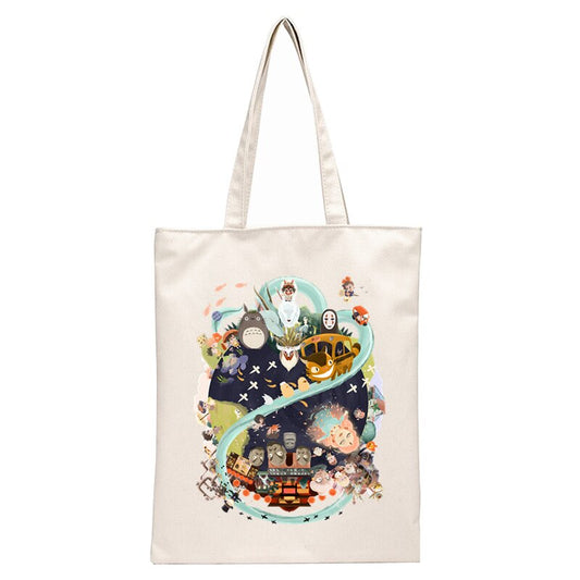 Spirited Away Eco-friendly Carry Bags Studio Ghibli (Variants Available)