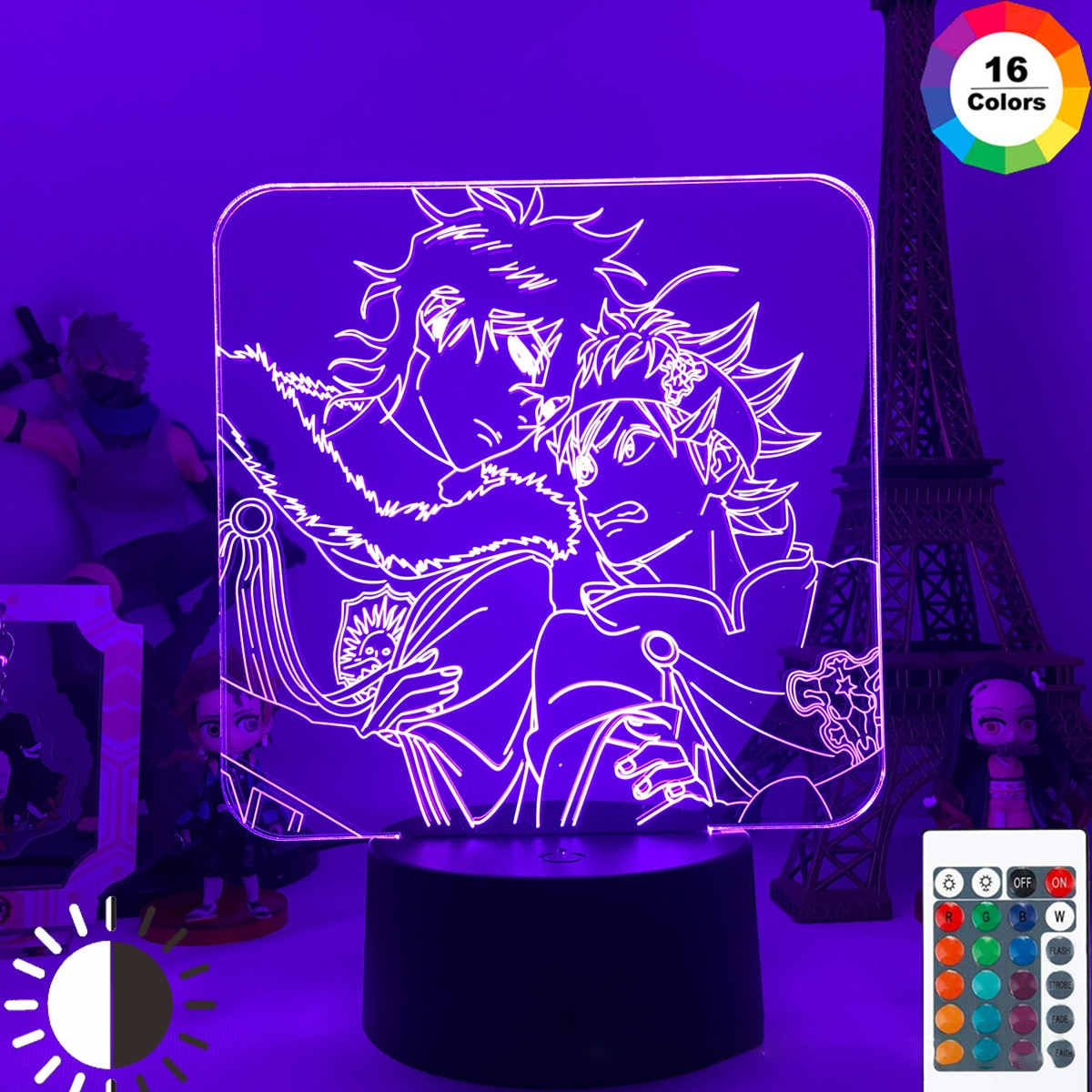 Black Clover Night Lamps - House Of Fandom