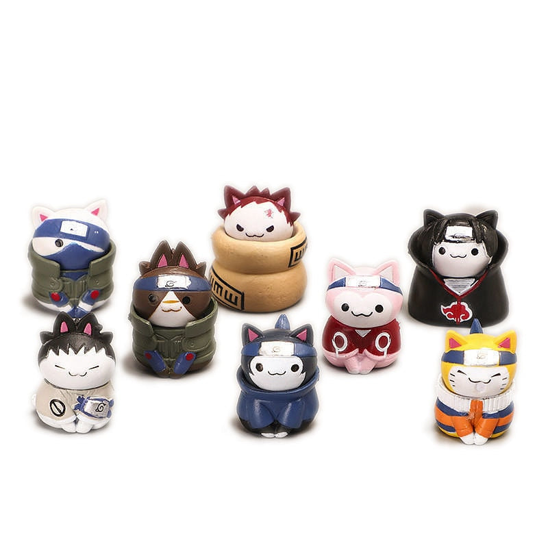 8PCS/Set Mini Doll Action Figures Naruto/Boruto - House Of Fandom