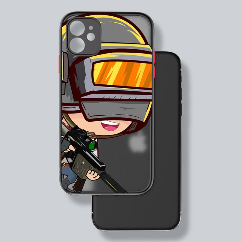 Matte Iphone Case 2 PUBG (Variants Available)