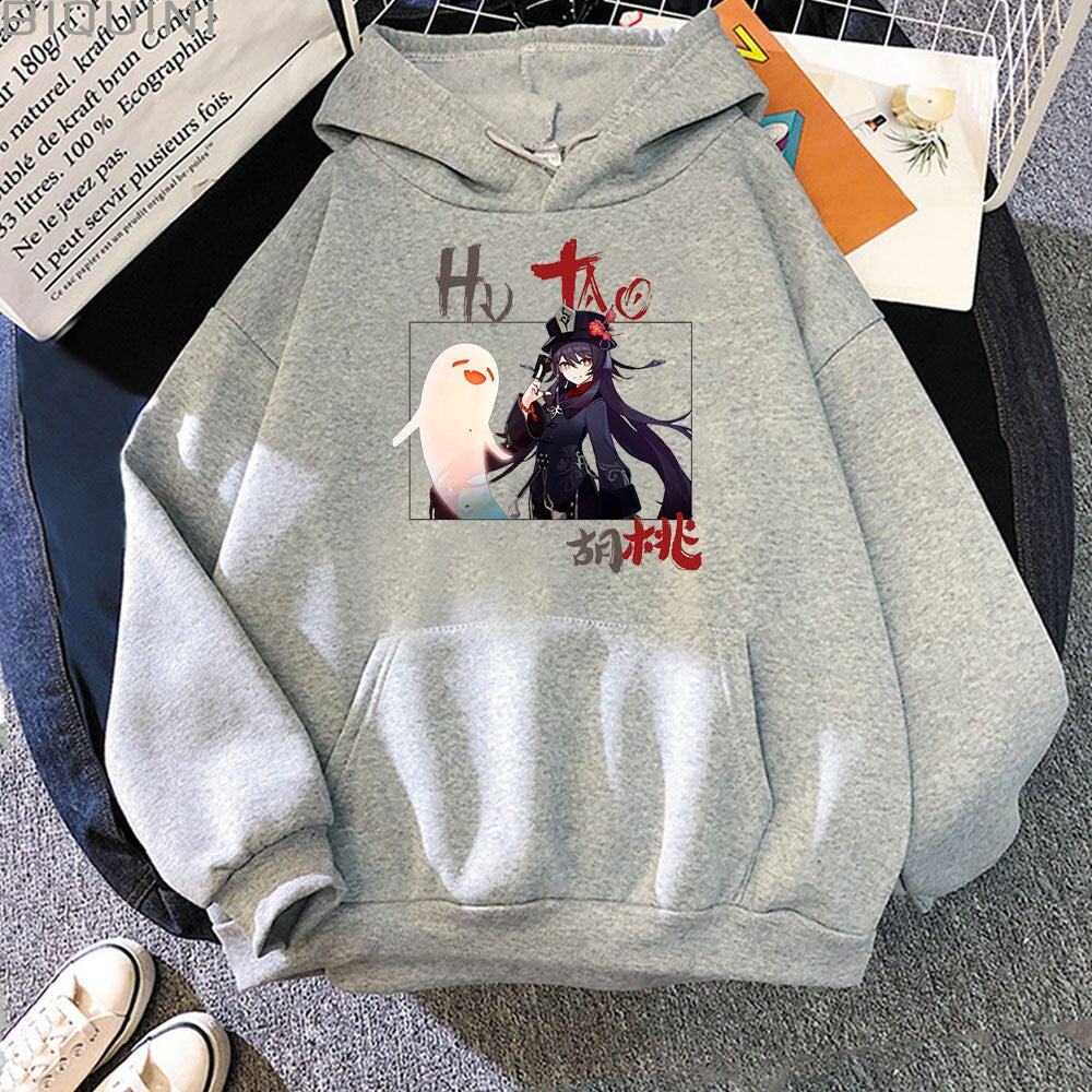 Hu Tao Hoodie Genshin Impact (Colors Available) - House Of Fandom