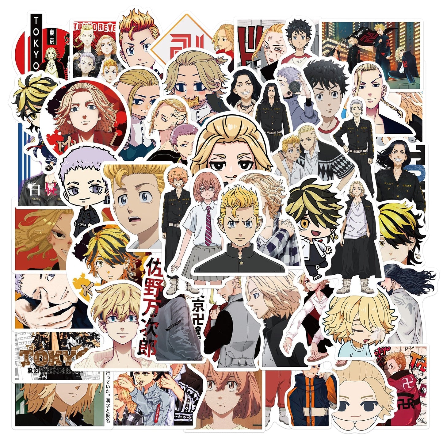 Sticker Tokyo Revengers 50 Pcs - House Of Fandom