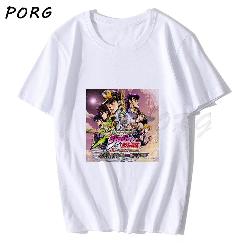 Printed T-shirt-3 Jojos Bizarre Adventure (Colors Available) - House Of Fandom