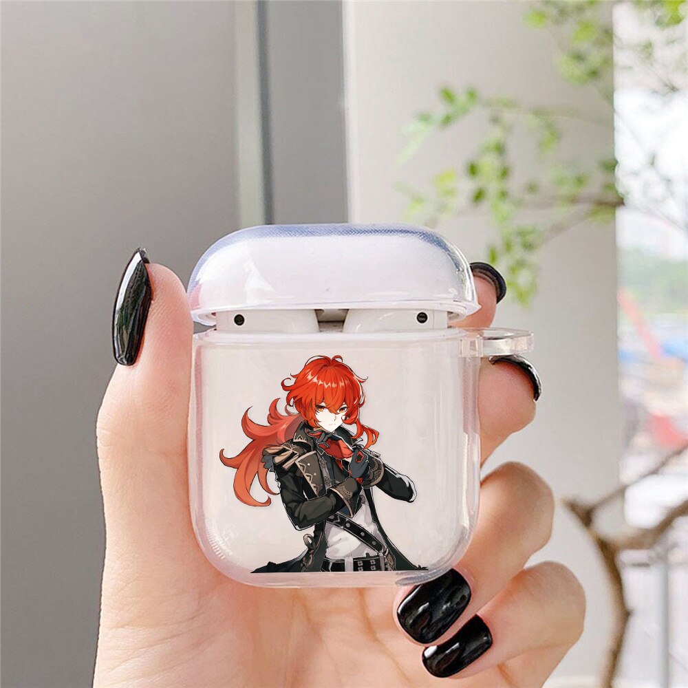 Silicone Earphone Cases Airpods 1/2 Genshin Impact (Variants Available) - House Of Fandom