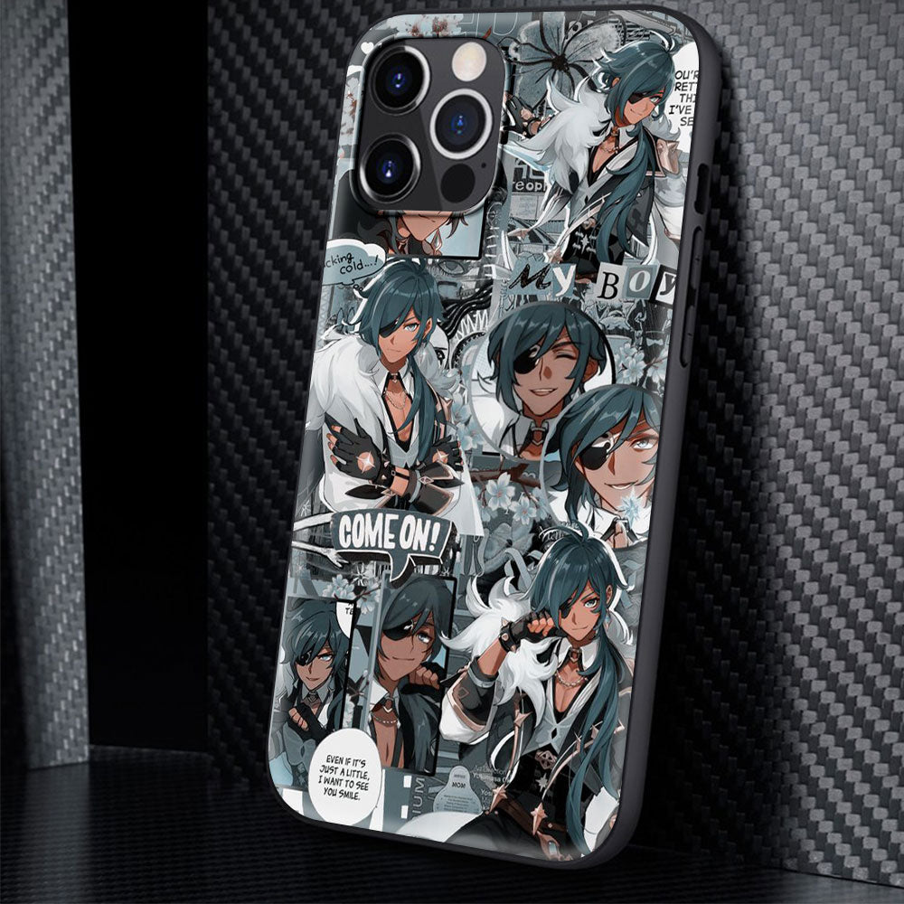 Printed Silicone iPhone Case Set-2 Genshin Impact (Variants Available) - House Of Fandom