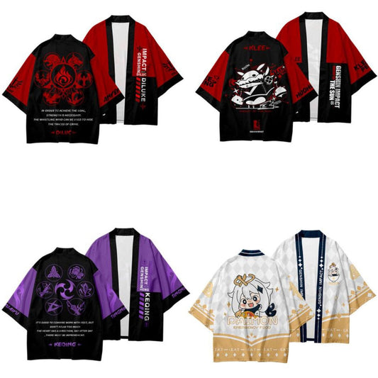 Character Themed Haori Set-2 Genshin Impact (Variants Available) - House Of Fandom