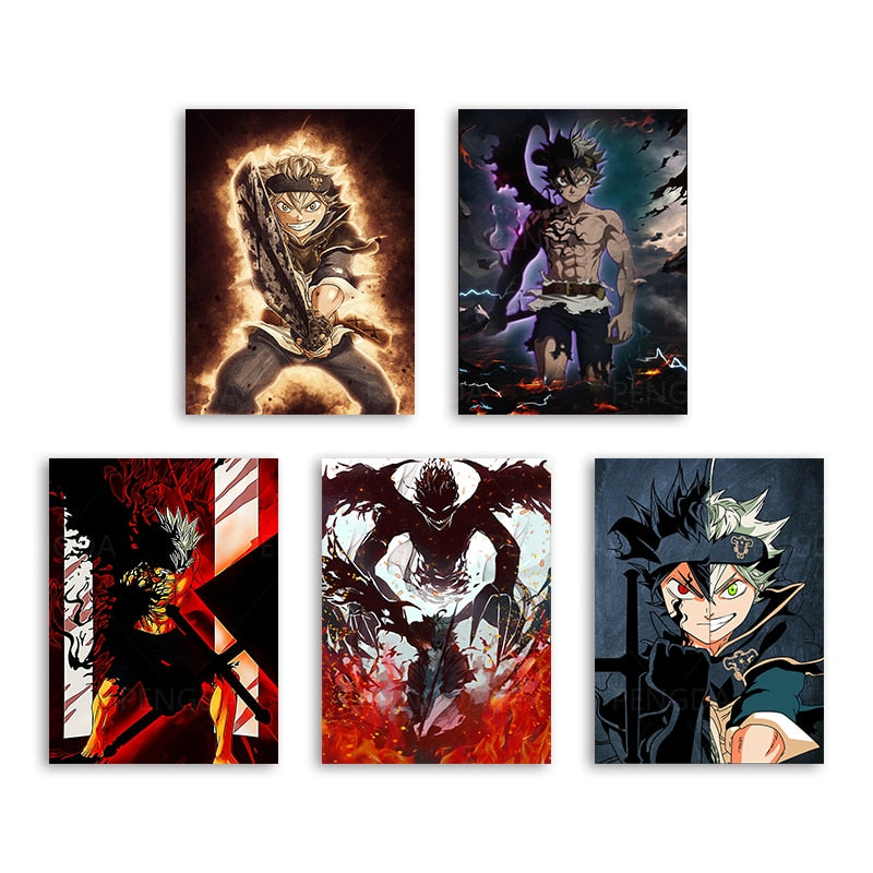 Asta Posters Black Clover (Variants Available) - House Of Fandom