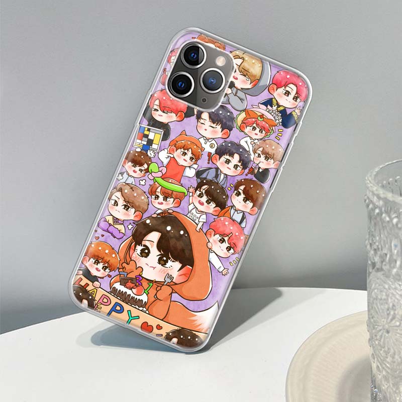 iPhone Cases BTS Cartoon Collection 2 (Variants Available)