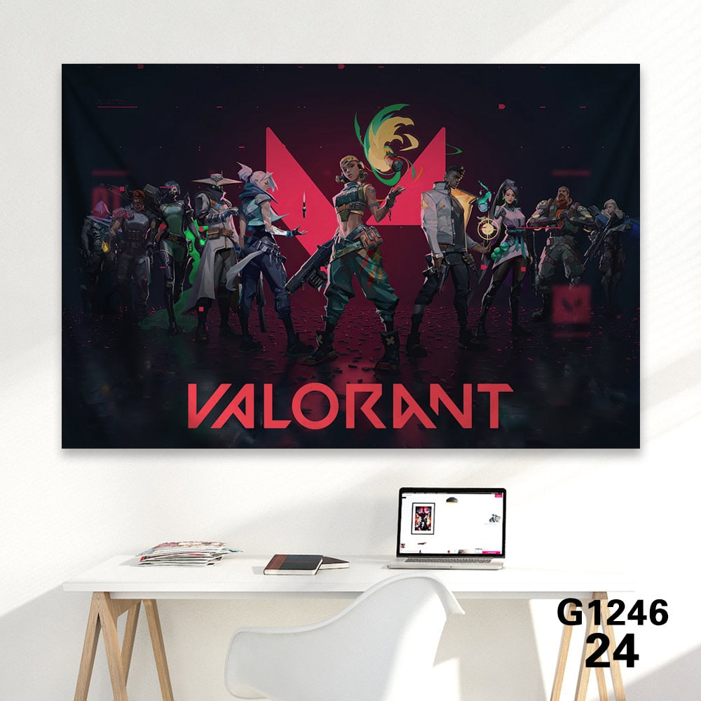 Posters Valorant Dark (Variants & Sizes Available)