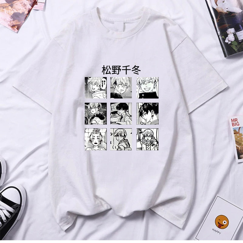 Chifuyu Matsuno Printed Tee Tokyo Revengers (Colors Available) - House Of Fandom