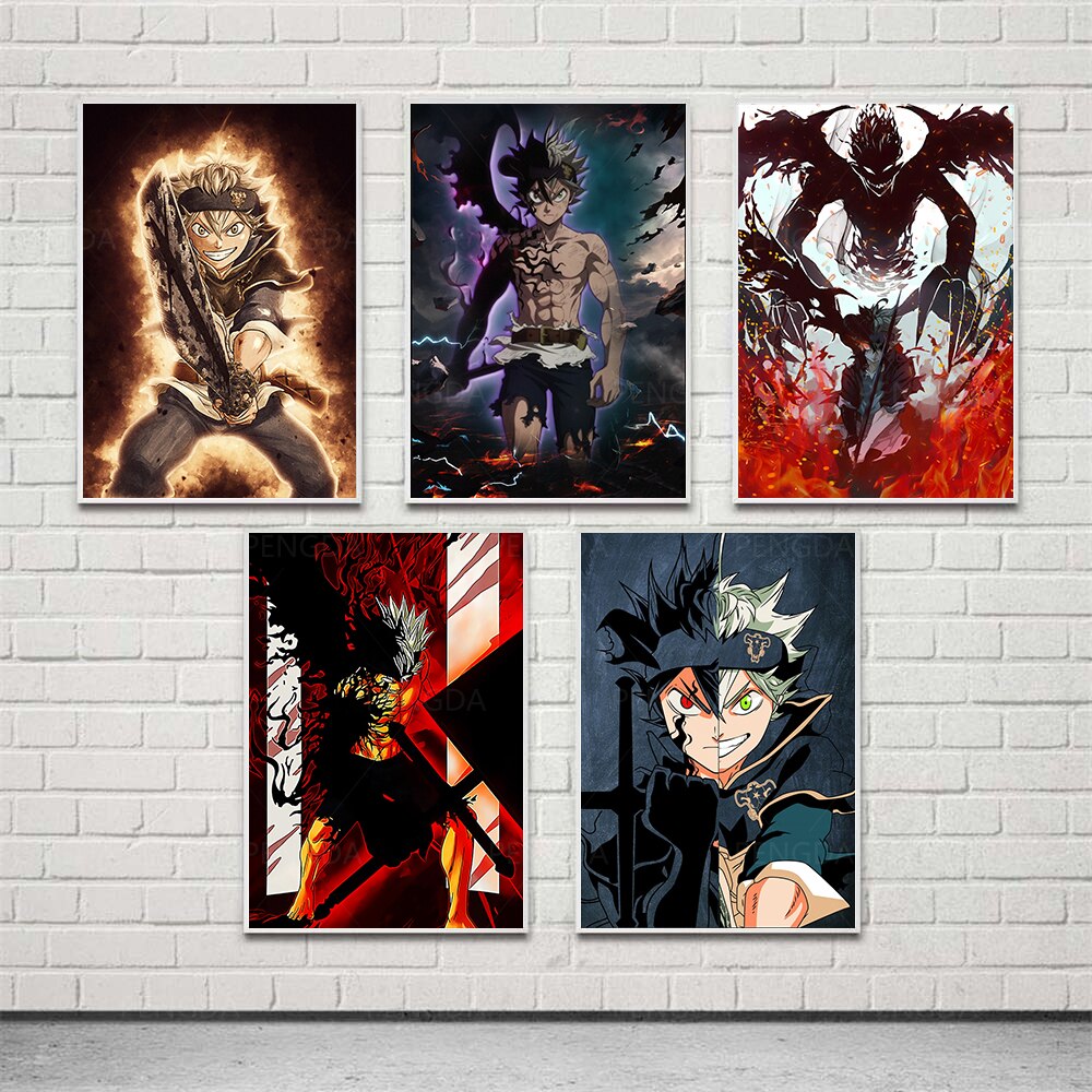 Asta Posters Black Clover (Variants Available) - House Of Fandom