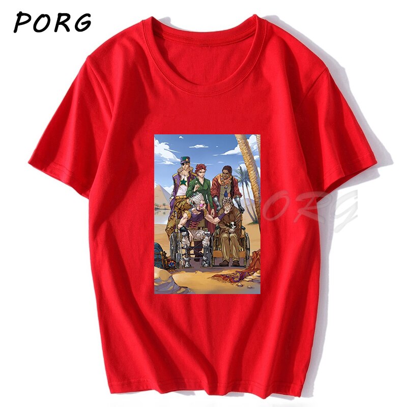 Printed T-shirt-1 Jojos Bizarre Adventure (Colors Available) - House Of Fandom