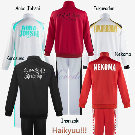 Haikyuu Cosplay Sportswear Karasuno (Variants available)