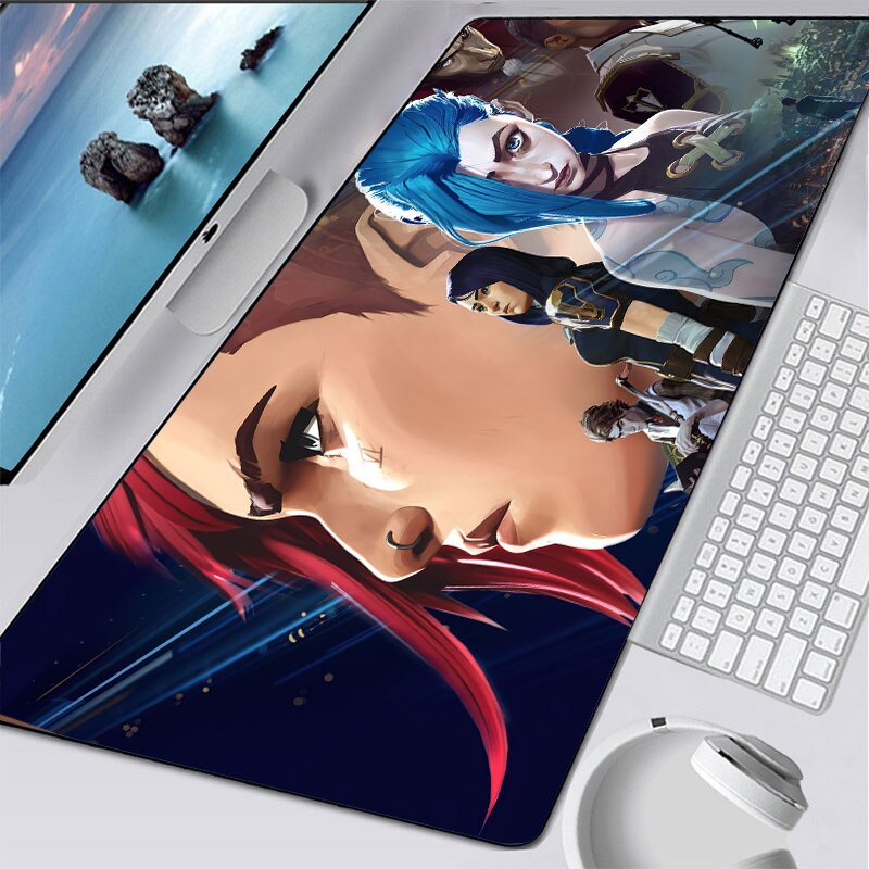 Mouse Pad Jinx League Of Legends (Variants Available)