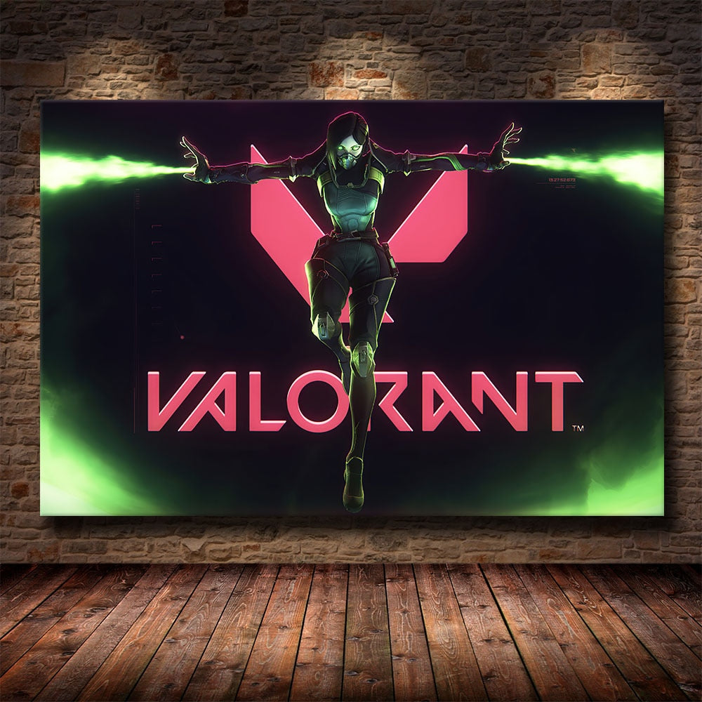 Canvas Painting Valorant Set- 2 (Variants Available)