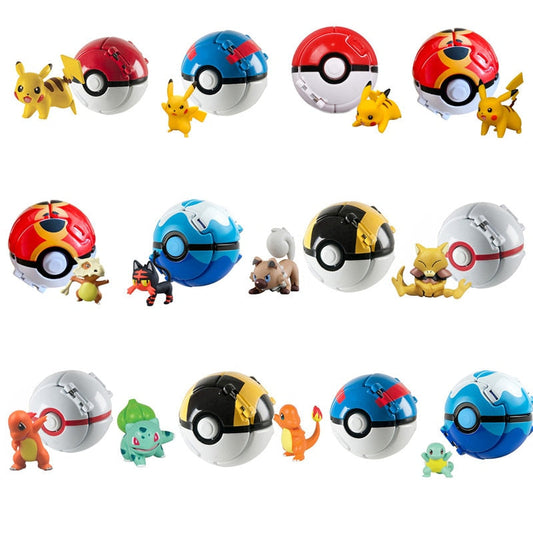 Pokemon with Pokeball Figurine Pokemon (Variants Available) - House Of Fandom