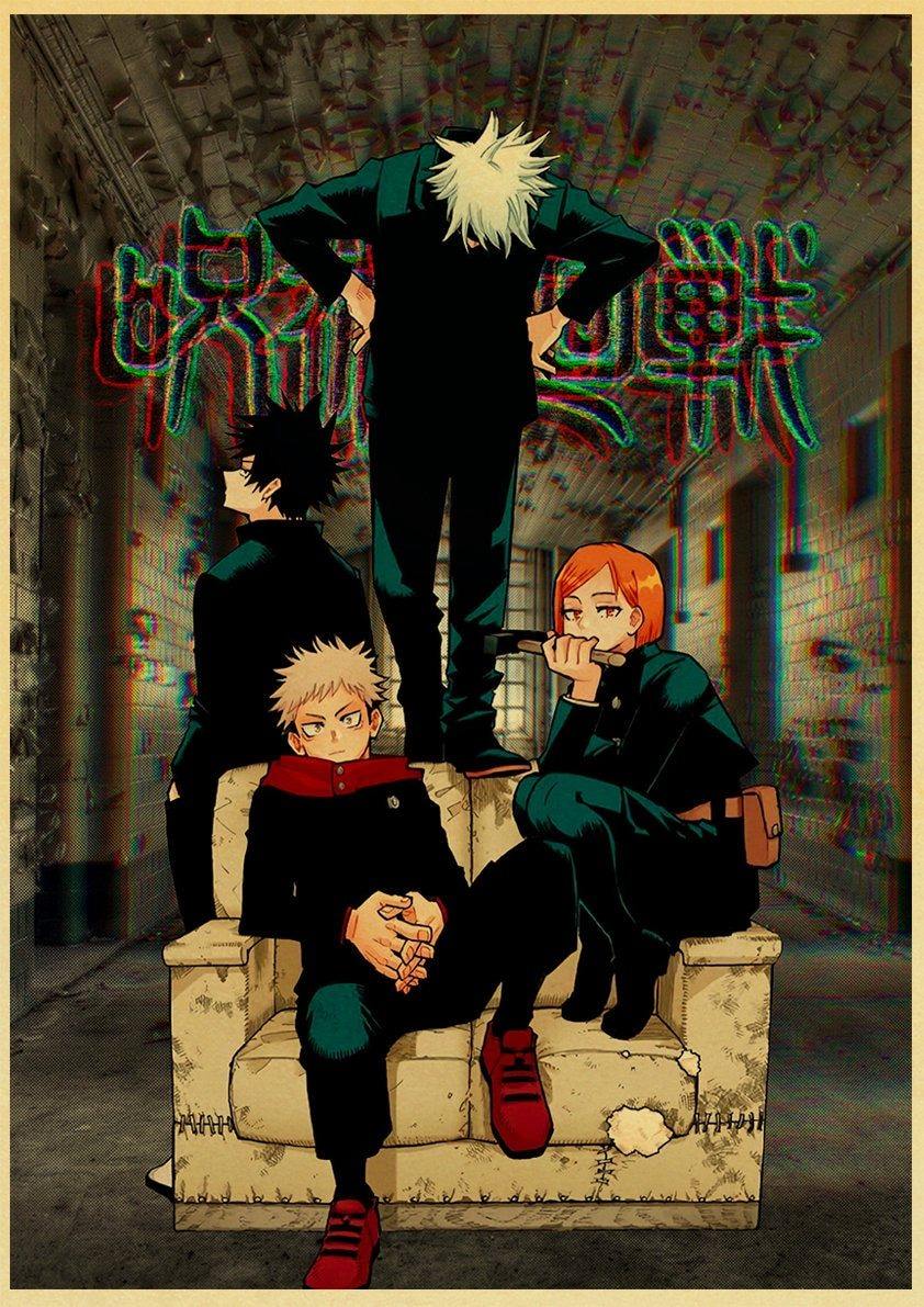 Posters Jujutsu Kaisen (Variants Available) 42*30 cm - House Of Fandom