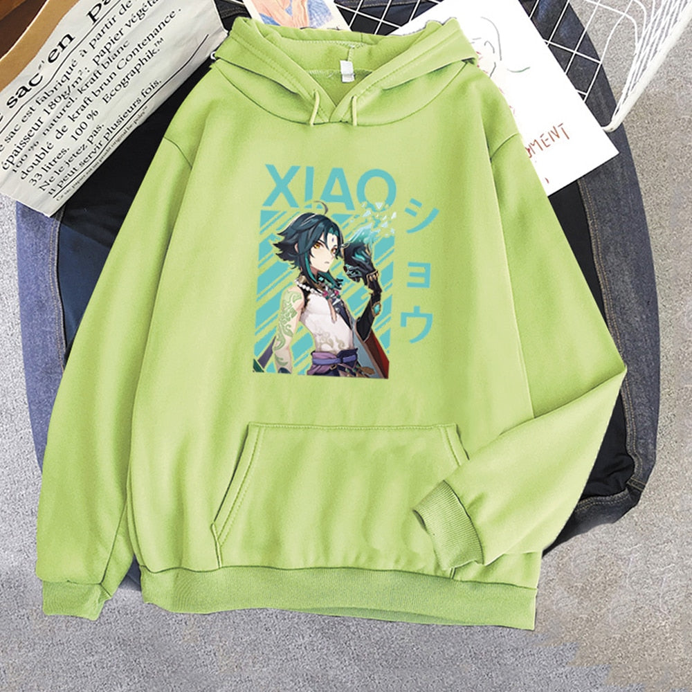 Xiao Hoodie Genshin Impact (Colors Available) - House Of Fandom