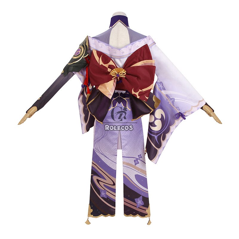 Raiden Shogun Cosplay Costume Genshin Impact - House Of Fandom