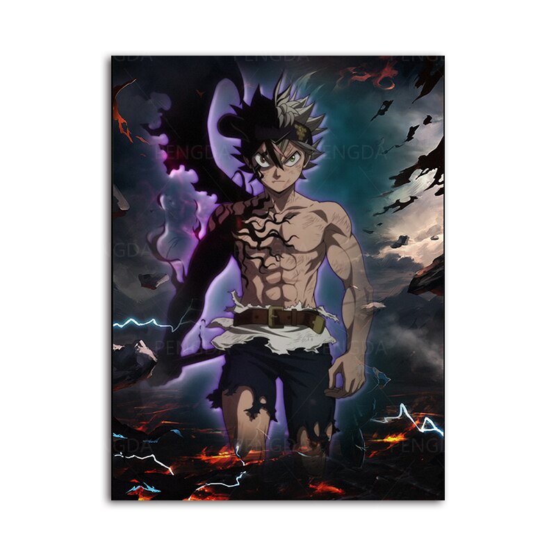 Asta Posters Black Clover (Variants Available) - House Of Fandom