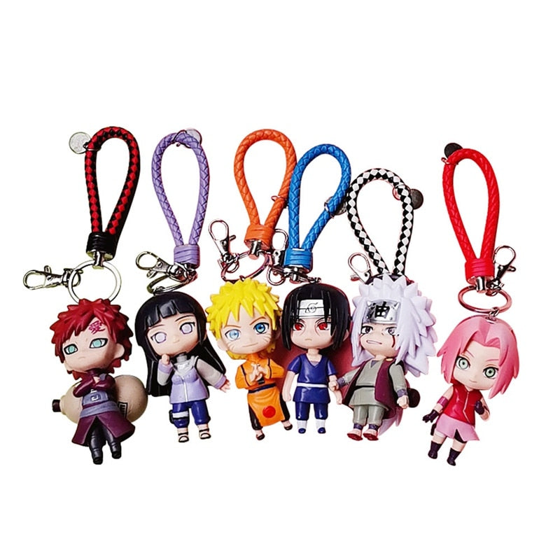 6PCS/SET Keychains + Figurines Naruto/Boruto - House Of Fandom